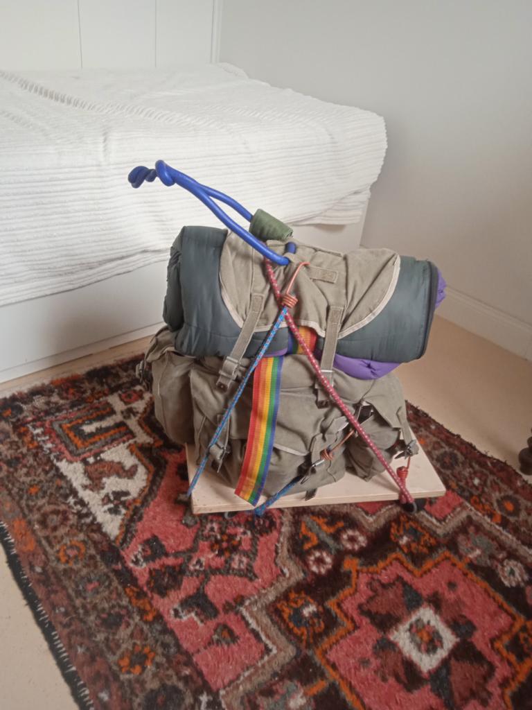 Rollrucksack, wenn nur 5 KG erlaubt sind, autorin Feli Möhle